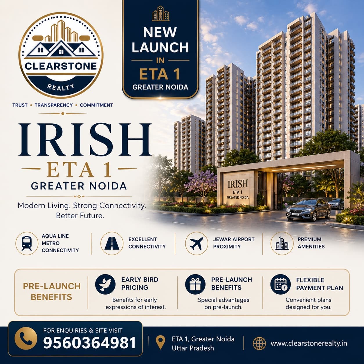 Irish ETA 1 Greater Noida — 3 BHK vs 4 BHK Floor Plans & Configuration Guide