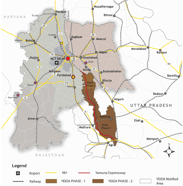 Plots in YEIDA near Jewar Airport residential development