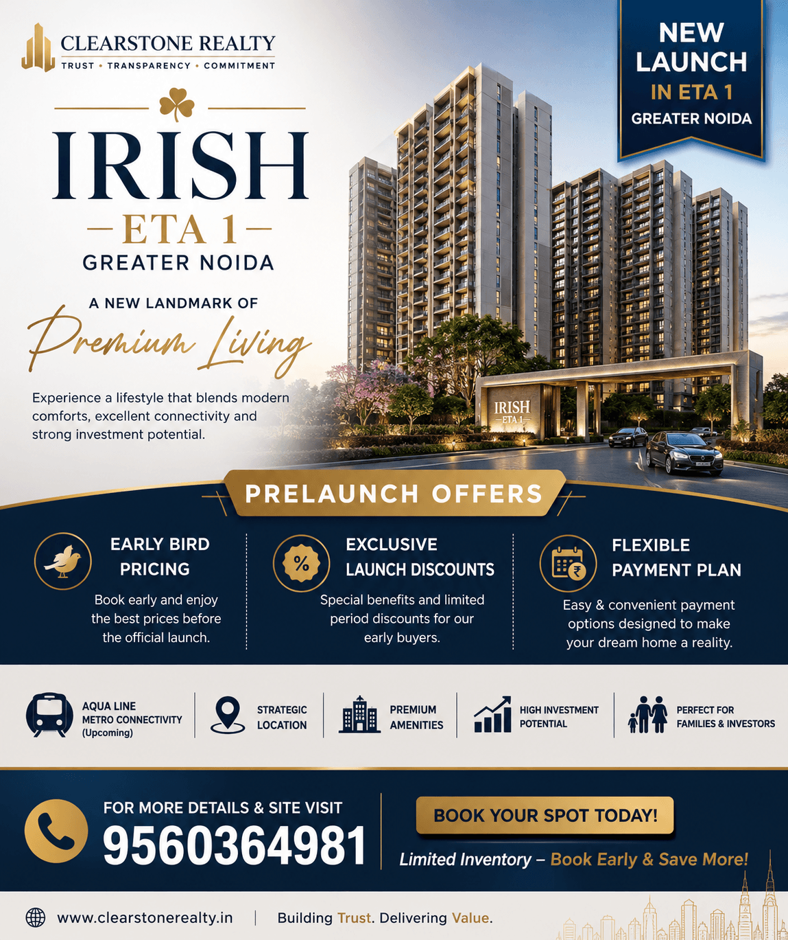 Irish ETA 1 Greater Noida New Launch: Everything Homebuyers Should Know